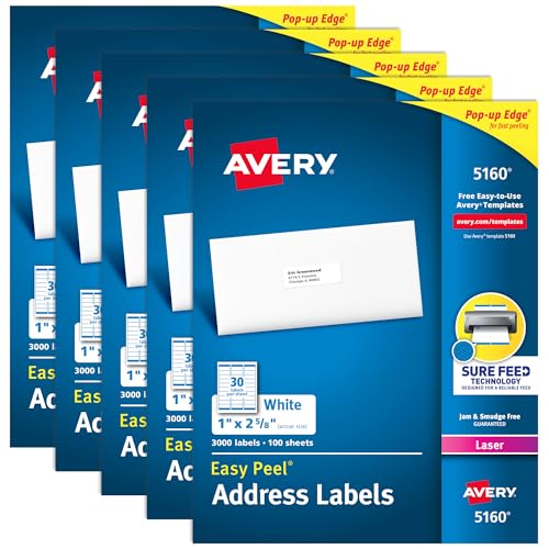 Avery Easy Peel Printable Address Labels