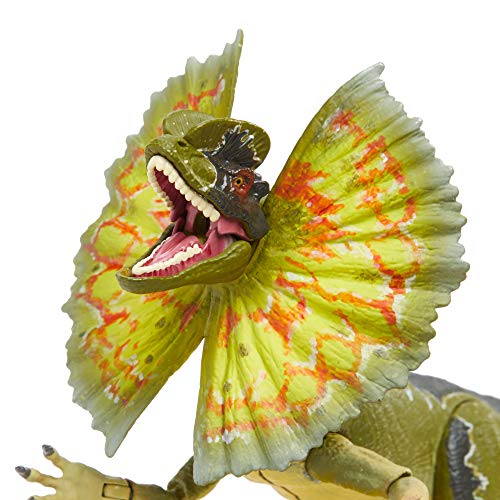 Jurassic World GPG93 - Jurassic World Amber Collection Dilophosaurus, Spielzeug ab 8 Jahren – Bild 6
