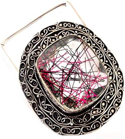Indie Artisans RUTILATED Quartz Belts for Women and Men Fashion Gemstone Belts Unisex Belts Fashion Accessory