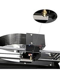 Impresora 3D JGAURORA A4 con WiFi, pantalla táctil a color de 4.3 pulgadas, protección contra fallo de alimentación, plataforma extraíble, con recordatorio si se queda sin filamentos, funciona con PLA TPU 1.75mm, Azul, 100