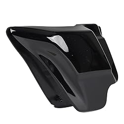 XMMT 1 Pair Gloss Black ABS Plastic Side Covers