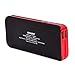 KMASHI 10000mAh Portable Power Bank with Dual USB Ports 3.1A Output and 2A Input - Black