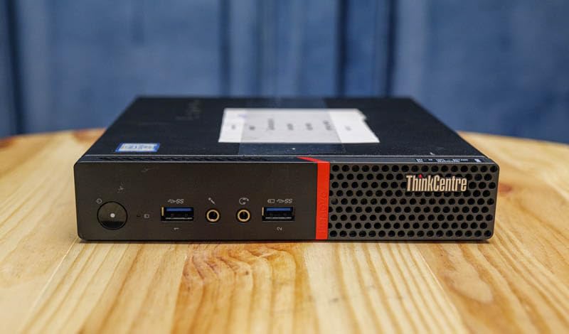 Lenovo ThinkCentre M700 Mini Desktop PC, Intel Core i5-6500, 8GB RAM, 256GB SSD, US Keyboard, WiFi, Bluetooth, Windows 11 Pro (Renewed)