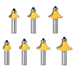 CHCYWJGJ 1/2 Shank 7pcs Corner Rounding Bit