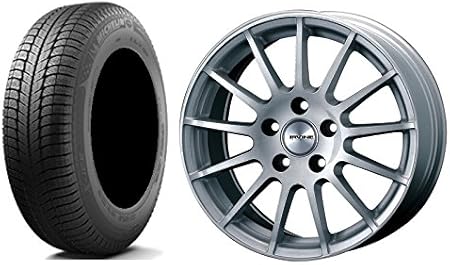 Amazon 輸入車 Vw Golf スタッドレスタイヤ ホイール 1本セット 15インチ Michelin ミシュラン X Ice 3プラス 195 65r15 95t アーヴィンf01 Hsl シルバー 車 バイク 車 バイク