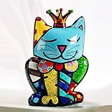 Limited Edition Romero Britto Cat Figurine 
