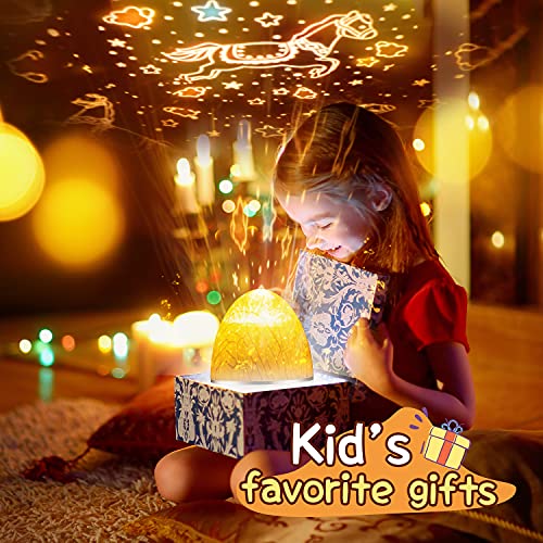 Galaxy Star Night Light Projector for Kids with White Noise,360 Rotating Colorful Changing,Girls Boys Bedroom Lighting Ceiling Dimming Nightlight,Planet nightlight with Moon Space Dinosaurs Fireworks