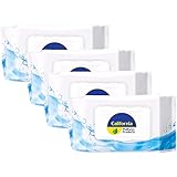 California Wellness Products Sanitising Alcohol Wipes, Pack of 4, Surface Cleaning Skin Safe Biodegradable Wipes Moisture Sea