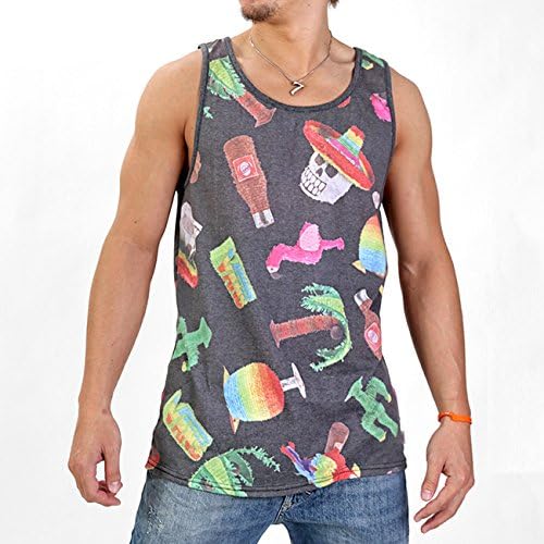 Amazon Vans ヴァンズ バンズ タンクトップ Hickley El Guapo ローアームタンク メンズ 男性 Vn0a2r Jljdz タンクトップ 通販