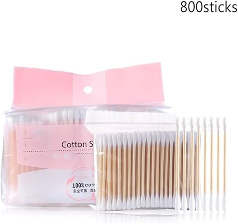 Yoganhjat Bambus Wattestabchen Steril Holz Wattetrager Unsteril Umweltfreundliche Ohrenstabchen Kosmetische Wattestabchen Fur Ohrreinigung Kosmetische Schonheitpflege 4 Boxes Amazon De Kuche Haushalt