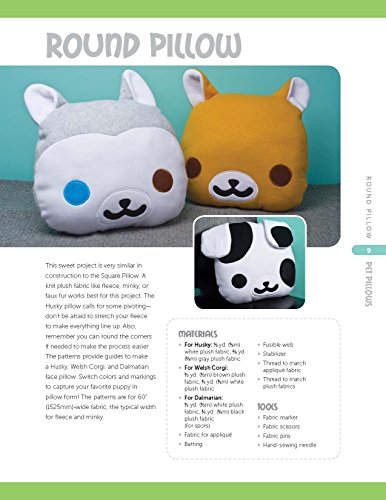 Sew Your Own Pet Pillows: Twelve Huggable Friends You Can Easily Make (Design Originals)