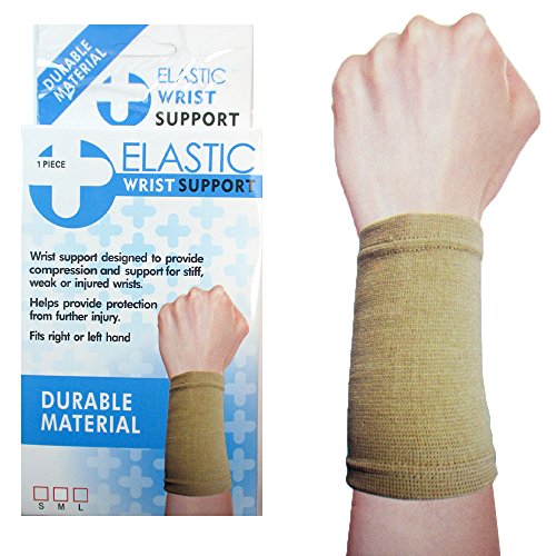 1 Elastic Wrist Support Arm Elbow Brace Tendinitis Pain Relief Protection S M L