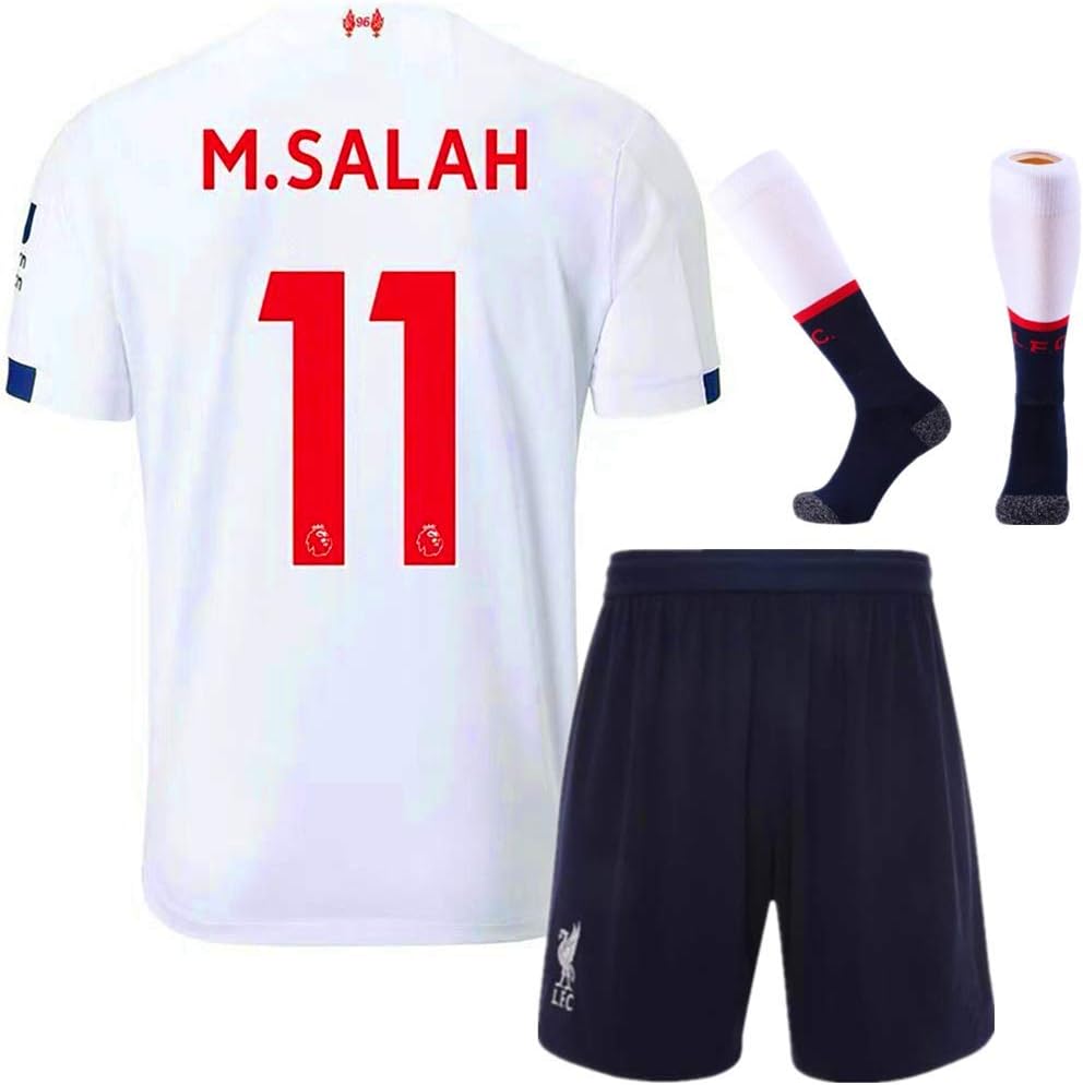 2019/2020 Season Away 11 Salah Liverpool Kids/Youth Soccer Jersey