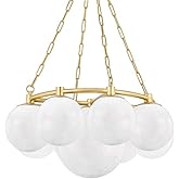 Hudson Valley Lighting Thornwood - 9 Light Chandelier-14.75 Inches Tall and 29.25 Inches Wide