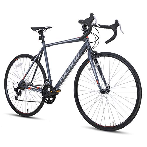 Hiland Road Commuter Bike 700C Wheels 14 speeds Racing Bike for Men Womens
