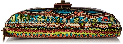 Sakroots Artist Circle Large Smartphone Crossbody, Natural One World