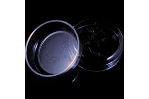 JZMYXA Aquarium Shrimp Feeding Dish Bowls, 2 Pieces, High Transparent Acrylic Material