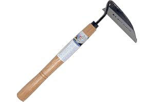 HACHIEMON Japanese Weeding Sickle Very Sharp Edge Nejiri Gama