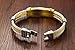 Girl Era Mens 4 Diamond Inside 3-Strands Rope Titanium Steel Bracelets Charm Bracelets