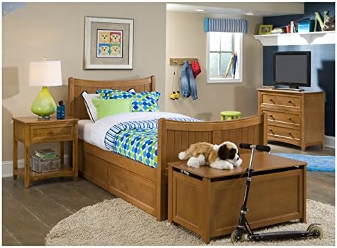 NE Kids School House Taylor Bed in Pecan - Twin