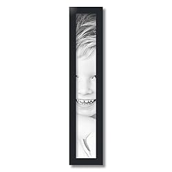 ArtToFrames 4x26 Inch Black Picture Frame, This