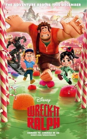 Wreck-It Ralph John C. Reilly Animation Movie Photo Poster 11x17 #11