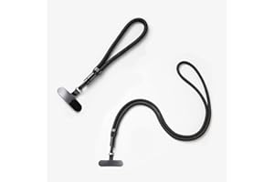 Phone Lanyard Strap for iPhone & Android, Adjustable Neck & Wrist Hands-Free Holder