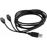 Hotronic USB Load Plug XLP C Charger | USB-A Charging Cable for XLP 1C and XLP 2C BT Power Unit Packs, Only Compatible with XLP C Systems (01-0100-406)