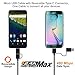 iVoler Quick Charge 3.0 USB Type C Adaptive Fast Charging Wall Charger with 2-in-1 Micro USB & Type C Cable for Samsung Galaxy S7/Edge/S6/Edge/Plus/Note 5, LG G5/V20, HTC 10 and More - Black