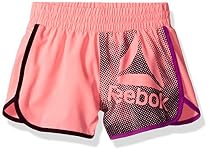 Reebok Toddler Girls' Active Short, Blush Pink, 2T