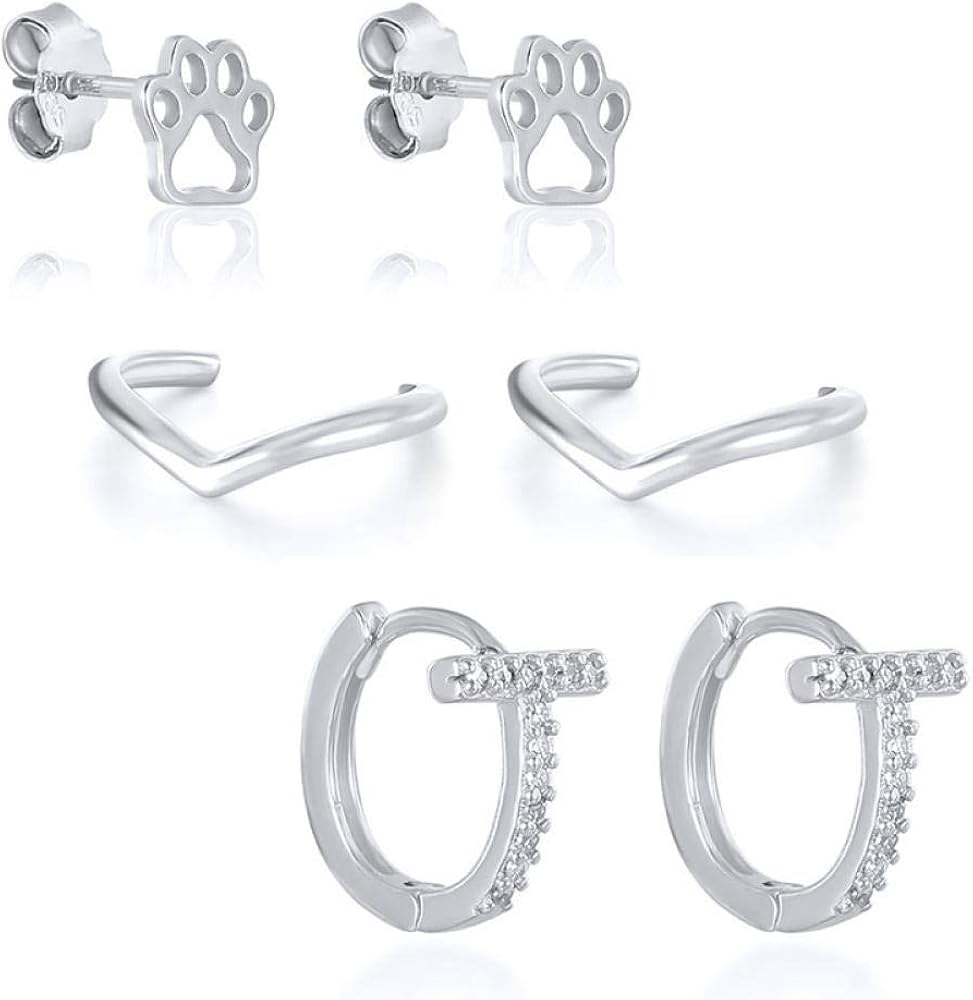 Orecchini Magici Unicorno Argento 925 AGT-ED007S per Piccole Principesse