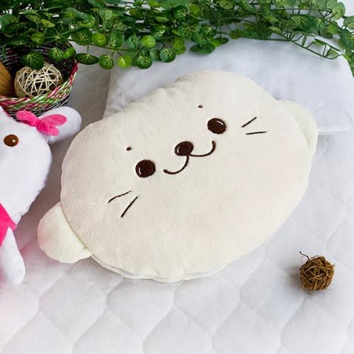 [Sirotan] Coral Fleece Throw Blanket Pillow Cushion/Travel Pillow Blanket (39.4 by 59.1 inches)