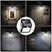 Solar Motion Sensor Light IDESION 100 LED Outdoor 3 Modes 270°Wide Angle Waterproof Solar Powered Security Night Light for Garden Fence Deck Patio Garage Yard 2 Pack