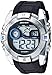 Armitron Sport Men's 40/8380BLU Blue Accented Digital Chronograph Black Resin Strap Watch
