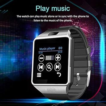 VCB Smart Watch Dz09 Gold Silver Smartwatch para iOS para Android ...