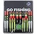 Robiear 15pcs assorted Sizes Lot Fishing Lure Floats Bobbers Slip Drift Tube