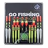 Robiear-15pcs-assorted-Sizes-Lot-Fishing-Lure-Floats-Bobbers-Slip-Drift-Tube
