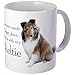 CafePress Happy Place Sheltie Mug 11 oz (325 ml) Ceramic Coffee Mug