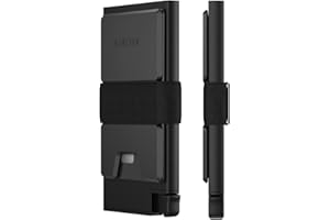 Ekster Aluminum Cardholder Wallet for Men | Metal Wallets with RFID Blocking Layer | Slim & Minimalist Aluminum Wallet with Push Button for Quick Card Access