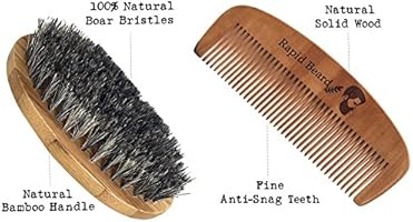 beard grooming & trimming kit for men care beard brush beard comb