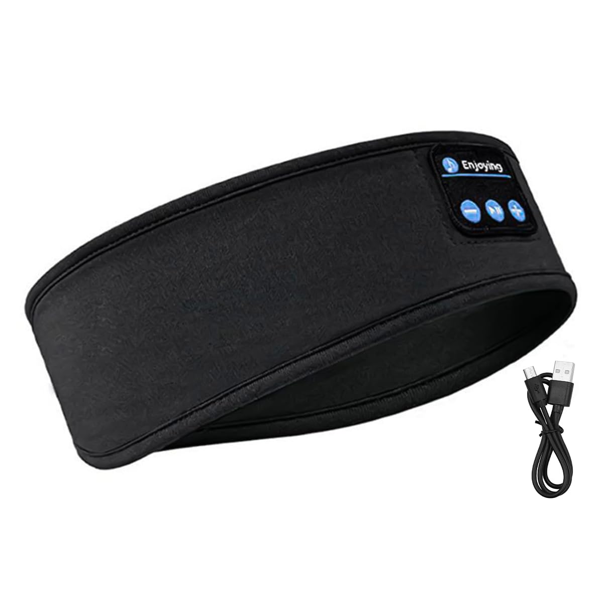 WANGCL Bluetooth Eye Mask Sleep Mask with Bluetooth Headphones Support Play Music Call Answering for Side Sleepers Travel Insomnia Relaxation Meditation Yoga