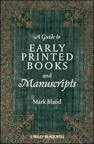 A Guide to Early Printed Books and Manuscripts