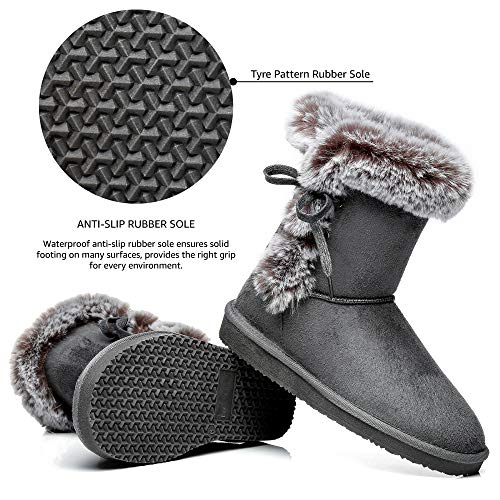 Womens-Classic-Fur-Snow-Boots-Short-Winter-Boots-Lined-Warm-Lace-up-Anti-Slip-for-Outdoor