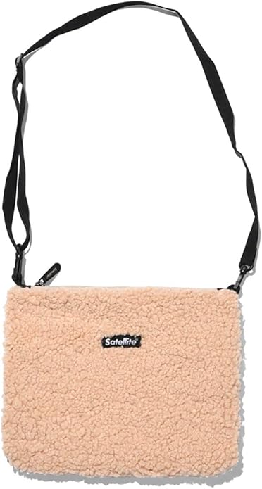 Amazon サテライト Satellite Boa Basic Sacoche ボア ベーシック サコッシュ ミニショルダーバッグ レディース 斜めがけ メンズ 人気 軽量 おしゃれ ベージュ Celeble セレブル 斜めかけバッグ