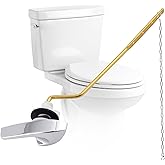 iFealClear Universal Toilet Handle Replacement Kit, Side/Angle Mount Toilet Flush Handle Compatible with Kohler K-GP30324-CP/