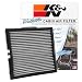 K&N Cabin Air Filter: Washable and Reusable: Designed For Select 2014-2019 Chevy/GMC/Cadillac Truck and SUV Models, VF2044 primary