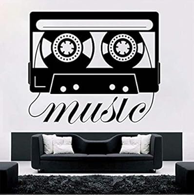 Wall Art Music Style Wall Decal Music Cassette Wall Sticker Tape Recorder Design Wall Mural Music Player Stickers For Home Decor 67x57cm Buy Online At Best Price In Uae Amazon Ae
