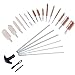 Gun Cleaning Kits, Ohuhu Universal Gun Cleaning Brushes and Jags for Hand Gun Rifle & Shot Gun with Carrying Case
