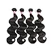 Malaysian Body Wave 7a 100% Unprocessed Virgin Hair Remy Weave Hair Human Bundles Mixed Length 95-100g/pc Natural Black Color