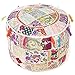 Indian Home Decor Hippie Patchwork Bean Bag Boho Bohemian Hand Embroidered Ethnic Handmade Pouf Ottoman Vintage Cotton Floor Pillow & Cushion (13